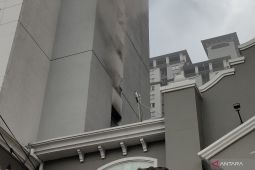 Kebakaran melanda Apartemen Mediterania di Jakbar