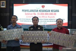 Kejati Kalbar selamatkan uang negara Rp55 miliar