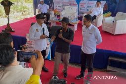 Menko Pangan Zulkifli Hasan pastikan distribusi pupuk lancar dan harga gabah terjaga