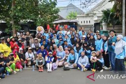 TVRI, Antara dan RRI sosialisasi Piala Dunia 2026 melalui Bola Gembira di CFD Makassar
