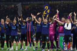 Inter Milan VS Parma: Nerazurri juara Liga Italia usai bekuk Parma 2-0