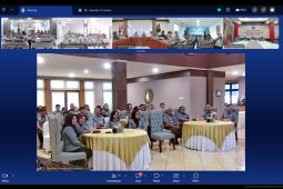 Kanwil Kemenkum Babel ikuti Panel Evaluasi Pembangunan Zona Integritas