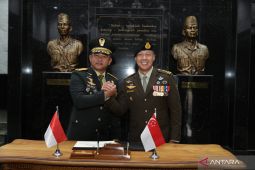 TNI AD perkuat kerja sama militer dengan Angkatan Darat Singapura