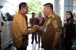 Gubernur Hidayat Arsani sambut Kajati Babel Baru