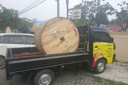 Polisi bongkar komplotan pencuri kabel fiber optik di Banten