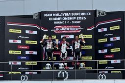 Pebalap muda AHM raih podium di seri pembuka Thailand Talent Cup 2026