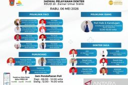 Rabu siang, manfaatkan layanan poliklinik Kebidanan dan Kandungan RSUD ZUS