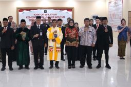 Kemenkum Banten ambil sumpah pewarganegaraan dan Notaris Pengganti