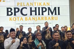 Ketua DPRD Banjarbaru hadiri pelantikan pengurus BPC HIPMI