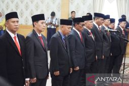 Bupati Sarolangun rotasi sembilan jabatan Eselon II