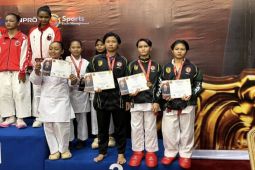 Karateka Gumas sabet empat medali di Kejurnas Piala Menhan