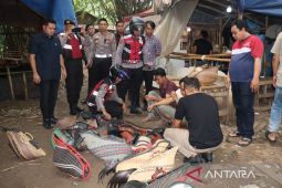 Polisi Tangerang gerebek arena judi sambung ayam di Jayanti