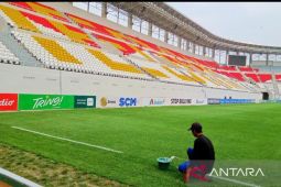 Persiapan Stadion Teladan menyambut piala AFF 2026