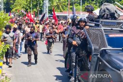 700 aparat TNI-Polri amankan dua demonstrasi di Nabire