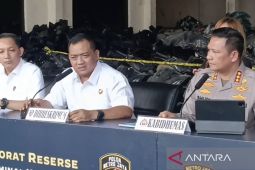 Gudang penadahan digerebek, Polda Metro Jaya sita 1.494 motor ilegal di Jakarta Selatan