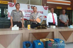 Polres Barsel berhasil gagalkan pengiriman ratusan BBM bersubsidi ke Bartim