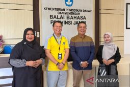 LKBN ANTARA Jambi jajaki kerja sama dengan Balai Bahasa