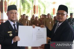 Bupati Katingan lantik Pj Direktur PDAM Kasongan