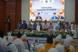 Calhaj Kotabaru berangkat ke Asrama Haji Banjarbaru