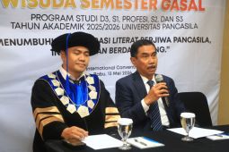 Universitas Pancasila kukuhkan 840 wisudawan siap bersaing di tingkat global