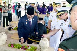 Ziarah makam Presiden Sukarno dalam rangka HUT Lemhanas
