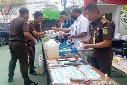 Kejari Samarinda musnahkan 268 lembar upal senilai Rp23,45 juta