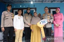 Polres Bogor tuntaskan pembangunan 13 unit rumah layak huni melalui program Rumah ASRI