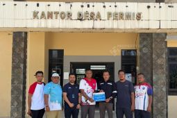 PT Timah dukung turnamen voli dan jalan santai HUT Ke-18 Desa Permis