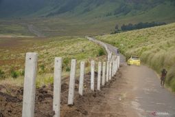 Progres penataan Jalur Lingkar Kaldera Tengger