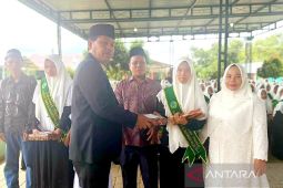 Ponpes Ali Baharuddin lepas 266 santri, Kakan Kemenag Palas ucapkan apresiasi