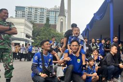 2.500 personal keamanan diturunkan amankan 100 titik nobar Persib
