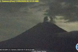 Selama sepekan terakhir, status Semeru tetap siaga