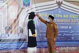 1.804 santri TPA di Bangka Selatan ikuti wisuda serentak