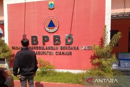 Cianjur data dampak gempa dangkal 4,5 M di Sukabumi