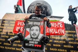 Relawan GSF termasuk sembilan WNI yang ditahan Israel dibebaskan