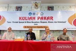 Kuliah pakar FIS UNG bedah sejarah aliansi Kerajaan Siau dan Spanyol