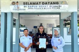Lapas anak di Jambi kantongi sertifikat halal dari BPJPH
