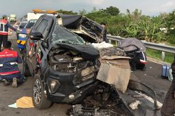 Polisi sebut penyebab kecelakaan mobil anggota DPR diduga karena sopir mengantuk