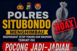 Polres Situbondo minta warga tak percaya "teror" pocong viral