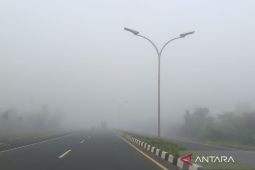 Kabut selimuti kawasan Kabupaten Banjar