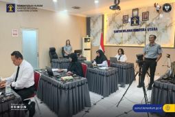 Kemenkum Sumut pantau penilaian kompetensi mansoskul JF perancang PUU