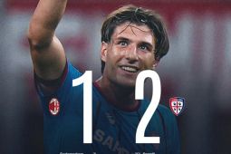 AC Milan gagal tampil Liga Champions musim depan usai kalah 1-2 dari Cagliari
