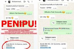 Waka DPRD Kota Jambi bantah tak terlibat dalam praktik penipuan
