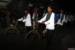 Pawai takbir keliling di Blitar