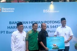 Ini jumlah hewan kurban yang disiapkan BSI, termasuk untuk wilayah 3T