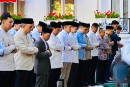 Presiden Prabowo shalat Idul Adha di Paris