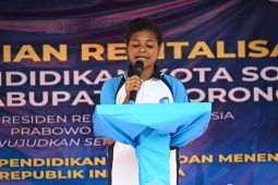 Siswa SMKN 1 Sorong sampaikan apresiasi kepada Presiden Prabowo