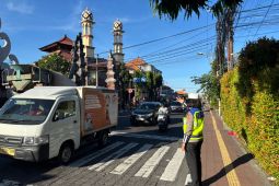 Tim Urai Kemacetan Polda Bali bersiaga selama libur panjang