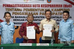 Bawaslu Gorontalo Utara bentuk Kampung Pengawasan di Bulalo