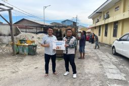 BNCT dan Polres Pelabuhan Belawan kolaborasi salurkan hewan kurban untuk masyarakat